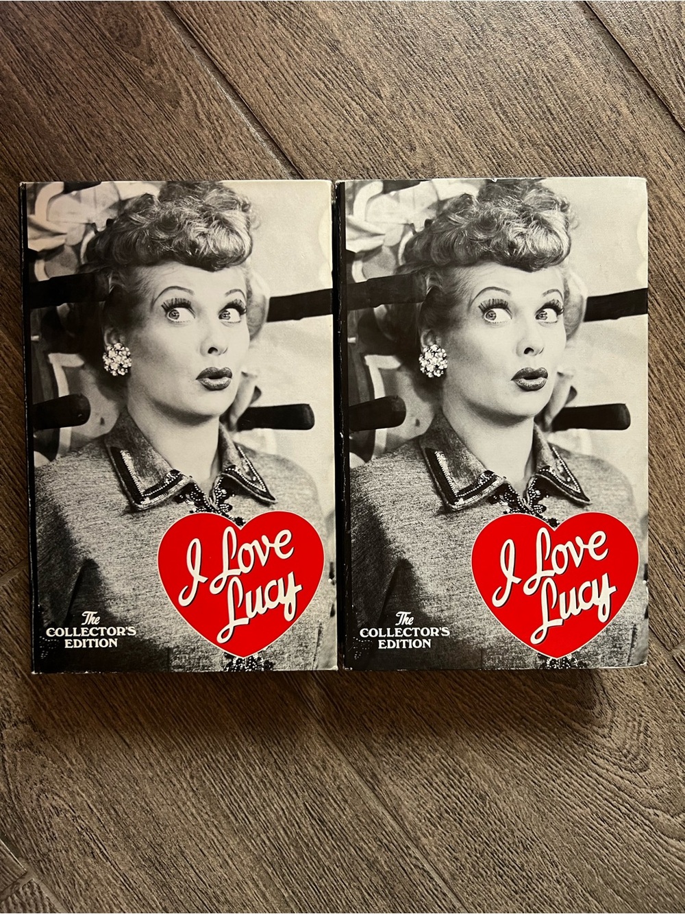 I Love Lucy Collector’s Edition VHS Bundle 2 Tape Set Lucille Ball Vintage TV